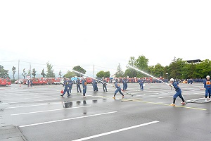 6月25日 第52回甲府市消防団員消防操法大会の写真4