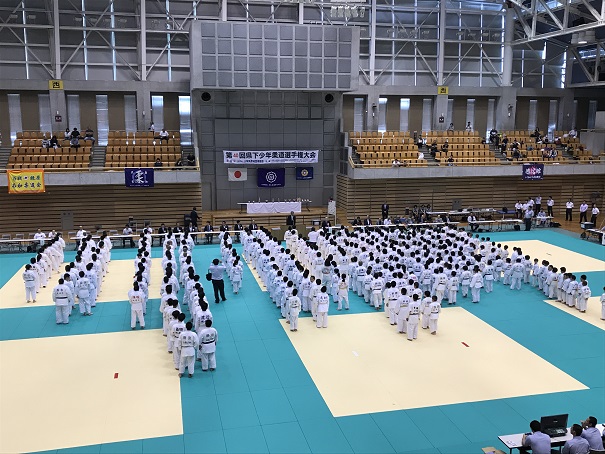 第40回県下少年柔道選手権大会の写真3