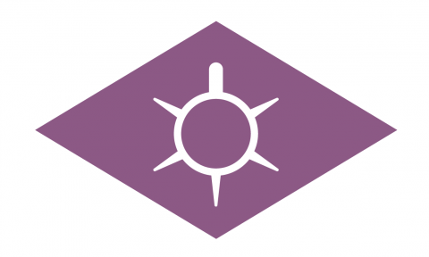 甲府市の市章（市旗）の画像