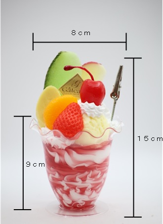 食品サンプル（パフェ）