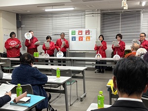 穴切地区出前講座の様子