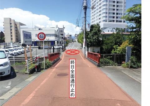 三念坂橋(東から望む)