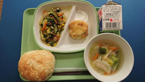 20201002給食メニュー