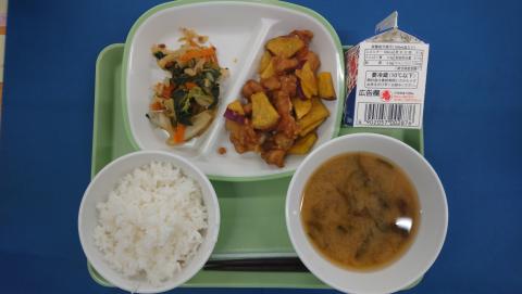 20201007給食メニュー