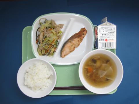 20201008給食メニュー