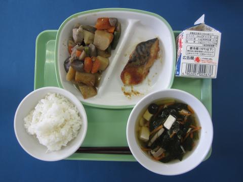 20201012給食メニュー