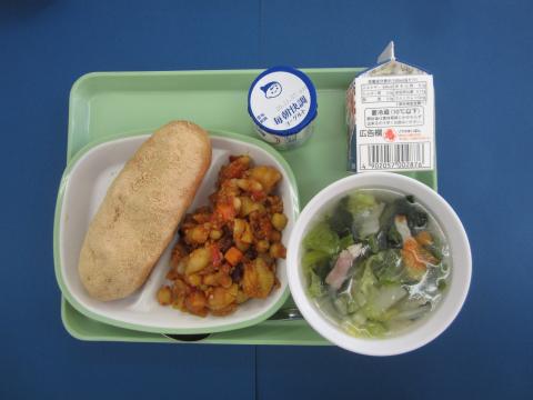 20201021給食メニュー