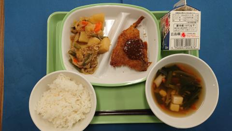 20201030給食メニュー