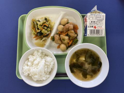 20201102給食メニュー