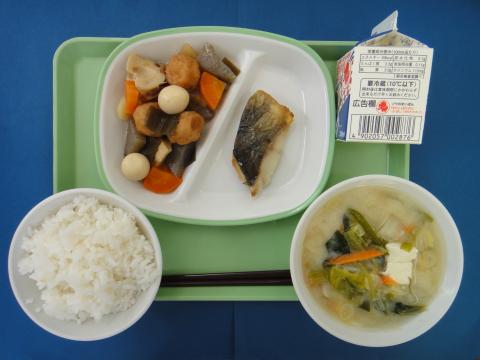 20201215給食メニュー