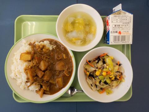 20210113給食メニュー