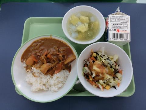 20210114給食メニュー