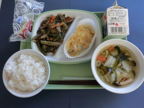 20210120給食メニュー