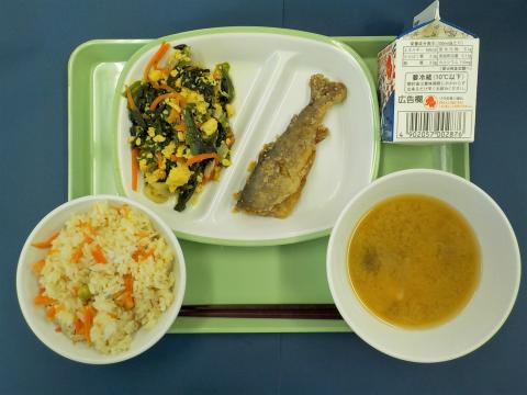 20210127給食メニュー