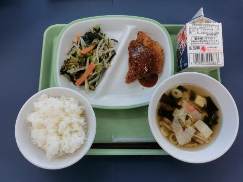 20210128給食メニュー