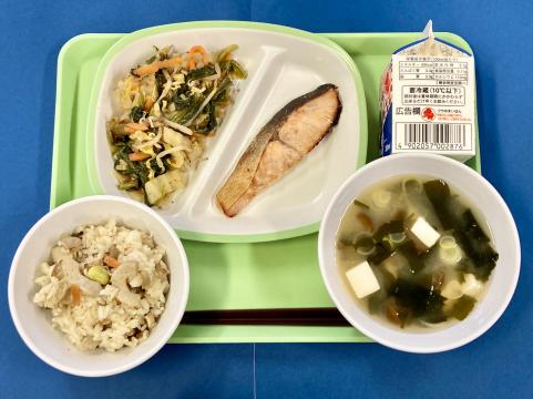 20210215給食メニュー
