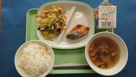 20210222給食メニュー