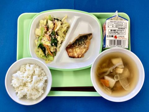 20210224給食メニュー