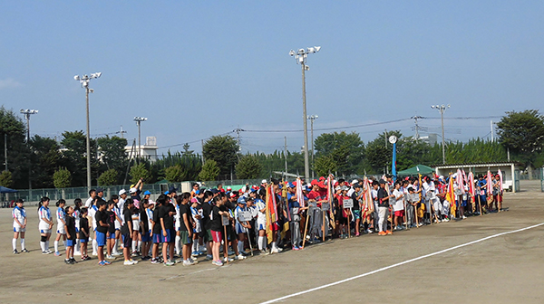 8月6日 第54回 甲府市子どもクラブ中央球技大会の写真1