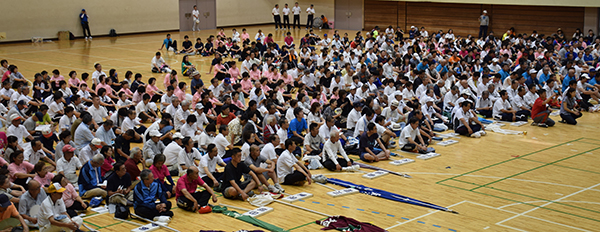 9月4日 第67回 甲府市民体育大会 開会式の写真1