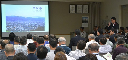 10月3日 第六次甲府市総合計画 地区説明会の写真2