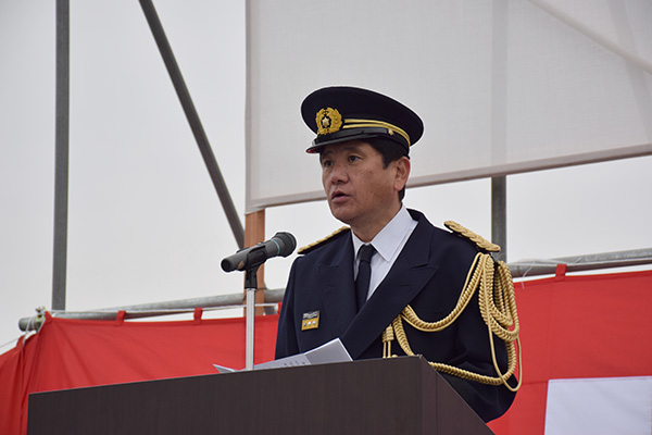 1月8日 平成29年 甲府市消防出初式の写真2