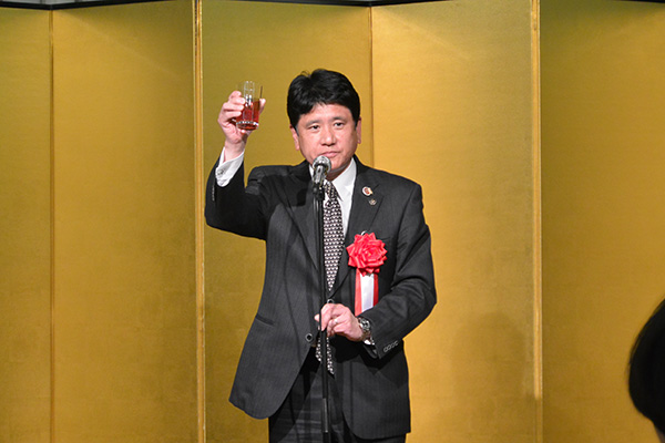 1月13日 山梨県中小企業団体中央会 新春交流会の写真2