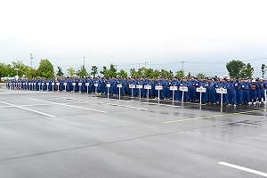 6月25日 第52回甲府市消防団員消防操法大会の写真2