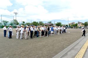 7月2日 池田地区体育協会 グラウンドゴルフ大会の写真1