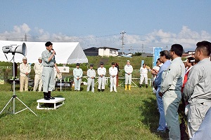 7月7日 荒川河川清掃の写真1