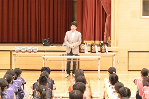 7月9日 第11回甲府市長杯スポーツ少年団バレーボール大会の写真1