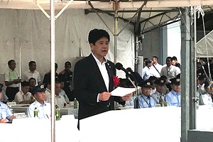 7月14日 第46回消防救助技術関東地区指導会 開会式の写真1