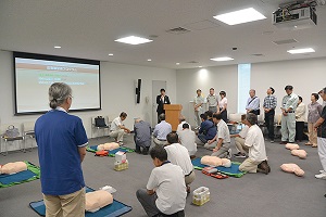 7月23日 防災リーダー指導育成研修会の写真