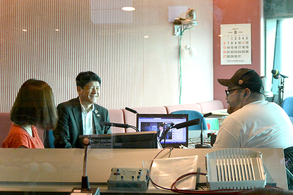 8月3日 YBS山梨放送「はみだししゃべくりラジオ キックス」出演の写真1