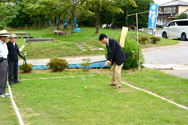 8月11日 第15回甲府市長杯争奪ターゲットバードゴルフ大会の写真2