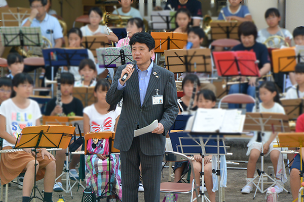 8月26日 夏の夜に響け 吹奏楽 in Hokushinの写真1