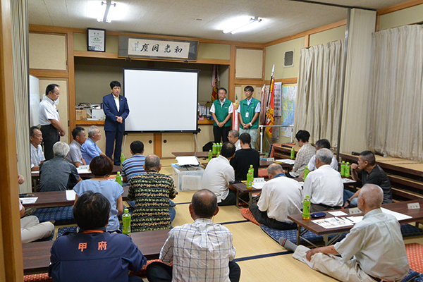 8月30日 防災研修会の写真1