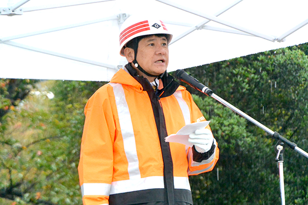 10月15日 甲府市消防団員非常招集訓練の写真1