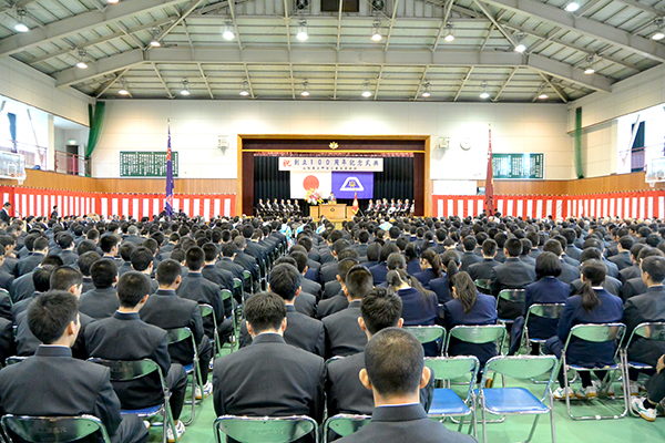 10月21日 山梨県立甲府工業高等学校創立100周年記念式典の写真2