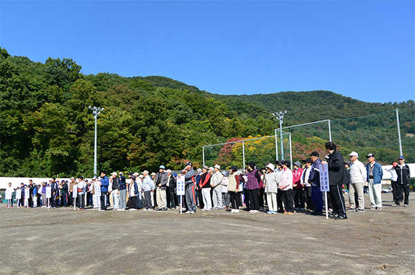 10月27日 第43回甲府市高齢者スポーツ大会の写真2