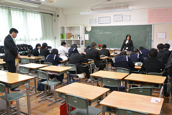 11月14日 学校訪問（山城小学校・南西中学校）の写真3