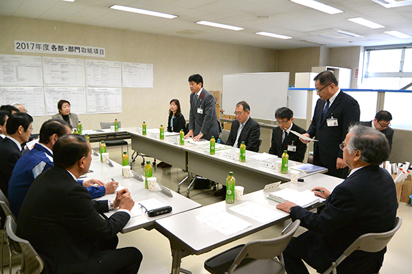 11月17・22日 市内工業団地入居企業の代表者との意見交換会の写真1