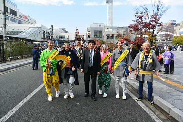 11月23日 第83回甲府えびす講祭りの写真6