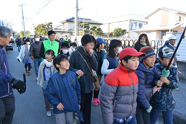 12月10日 『ふるさと「国母の由来」探訪』／『琢美地区の歴史探訪』の写真1