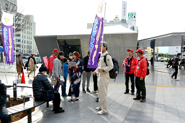 3月3日 こうふ開府500年記念事業「小江戸甲府VR（バーチャルリアリティ）」の写真2