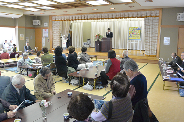 3月15日 穴切地区 高齢者ふれあい食事会の写真2