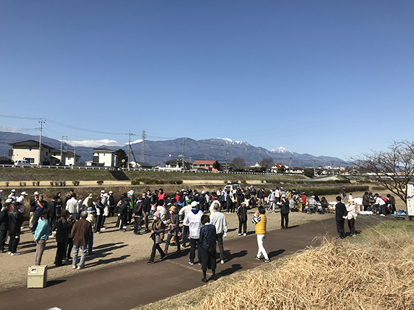 3月17日 穴切地区21世紀のまちづくり協議会主催歩け歩け大会の写真1