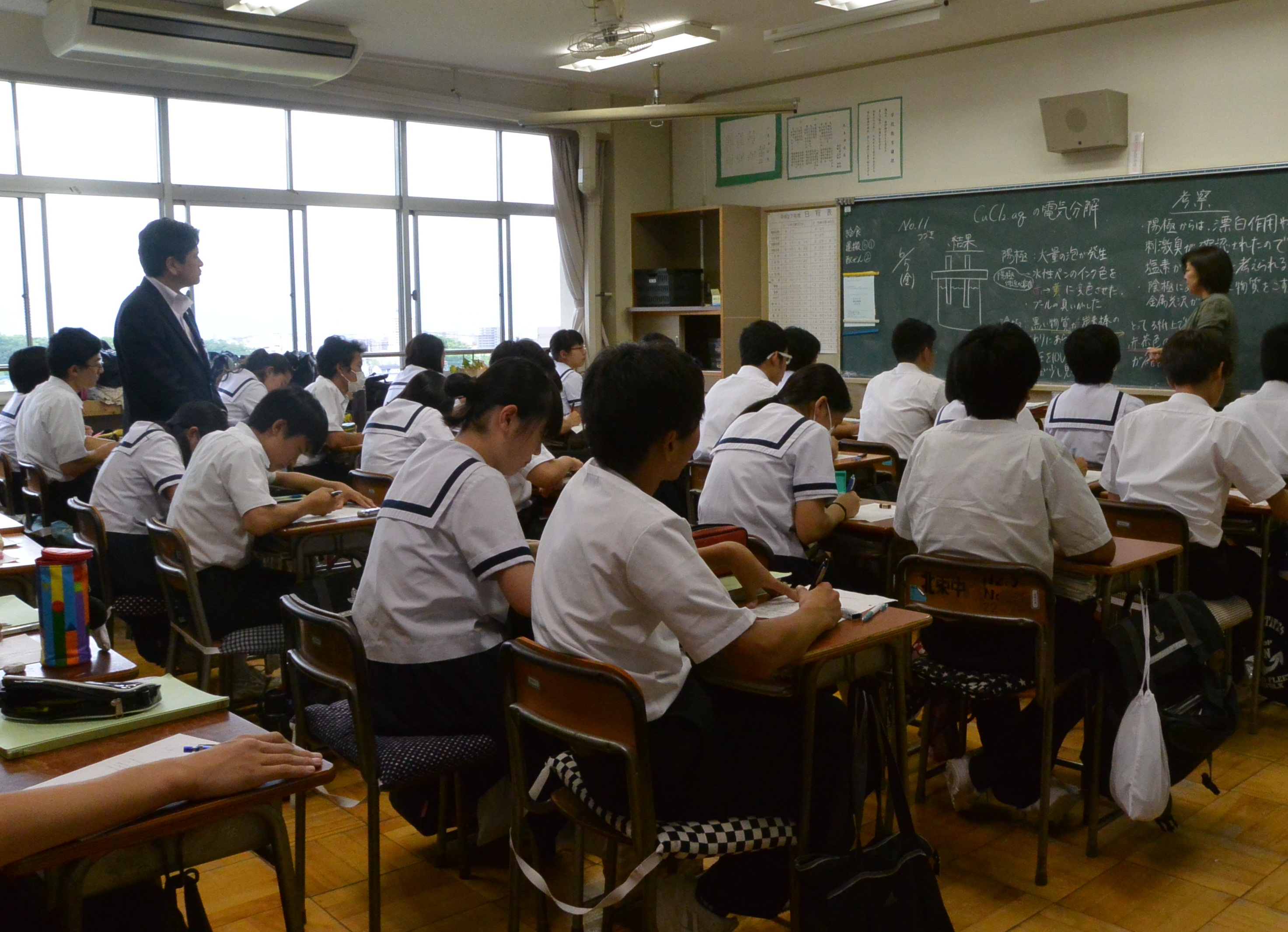 小中学校教育現場の視察3