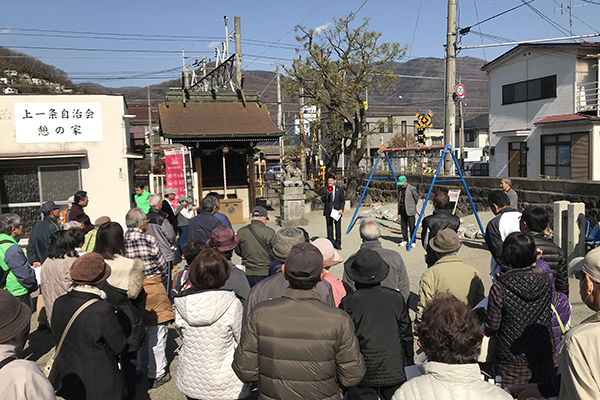 こうふ開府500年記念事業相川地区琢美地区歴史探訪の写真3