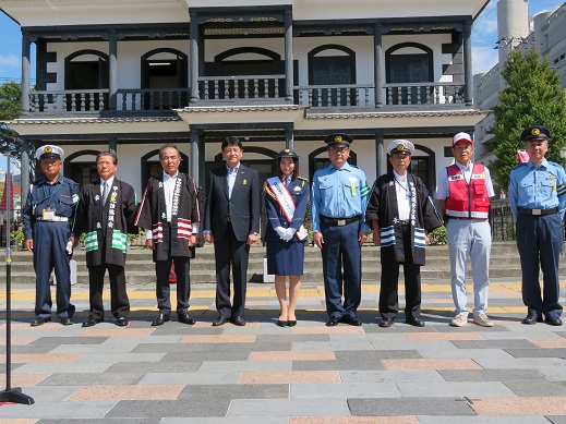 令和元年秋の全国交通安全運動出発式の写真2